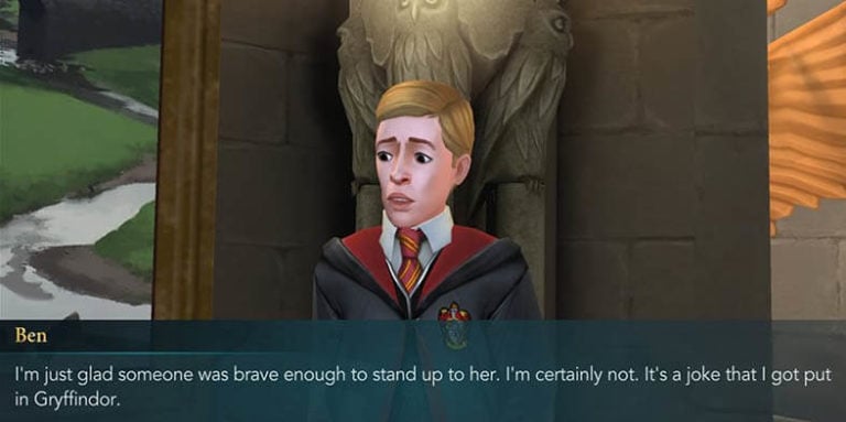 Ben Copper Character - Harry Potter Hogwarts Mystery