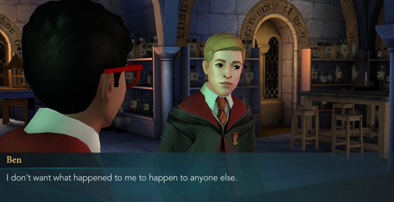 Ben Copper Character - Harry Potter Hogwarts Mystery