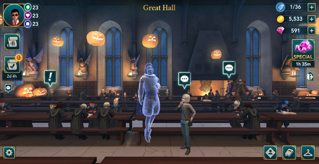 Part 3 Halloween Feast Adventure Harry Potter Hogwarts Mystery