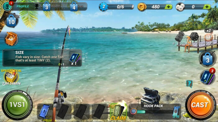 Как установить fishing clash на компьютер