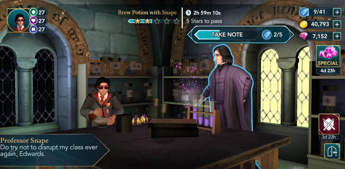 First Date Part 3 Walkthrough - Harry Potter Hogwarts Mystery