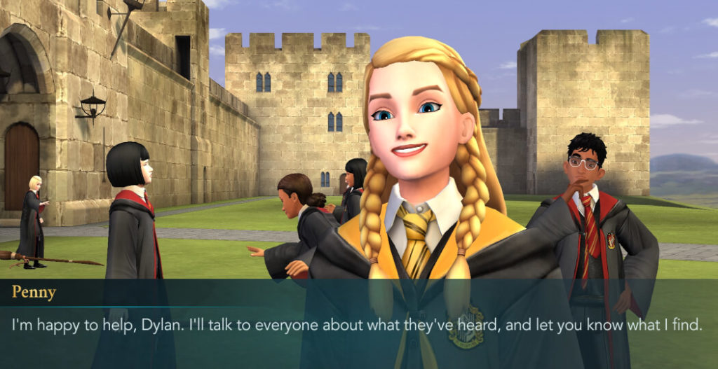 Penny Haywood Character Harry Potter Hogwarts Mystery