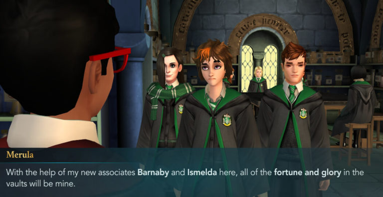 Merula Snyde Character - Harry Potter Hogwarts Mystery