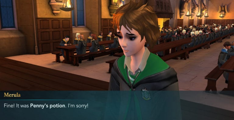 Merula Snyde Character - Harry Potter Hogwarts Mystery