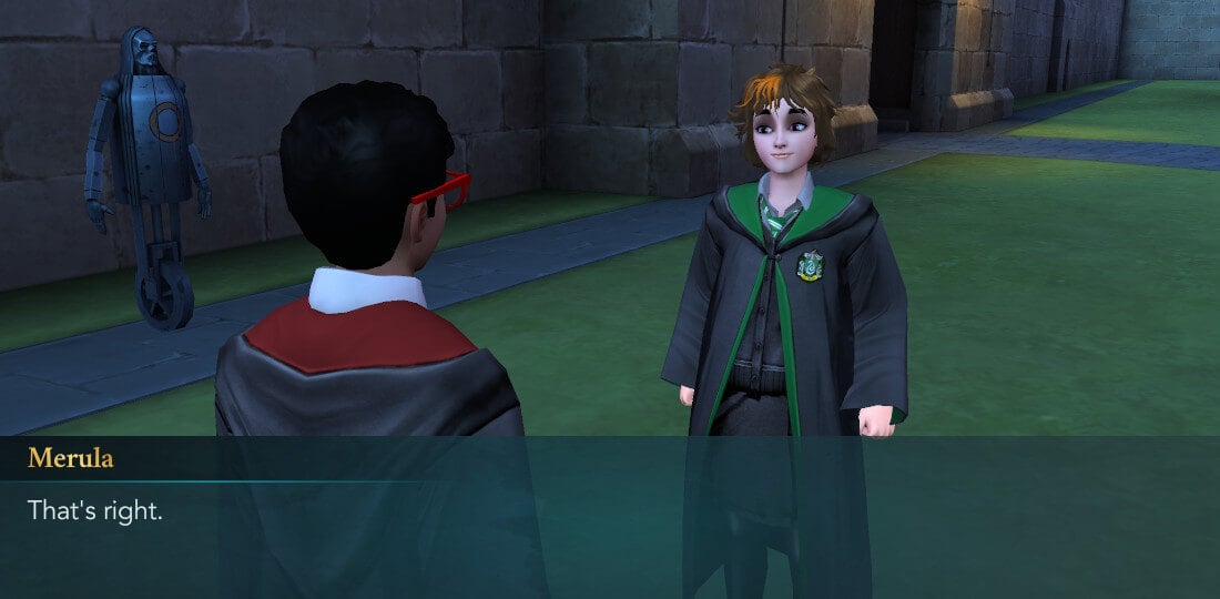 Chapter 1, Year 6 - Harry Potter Hogwarts Mystery Walkthrough