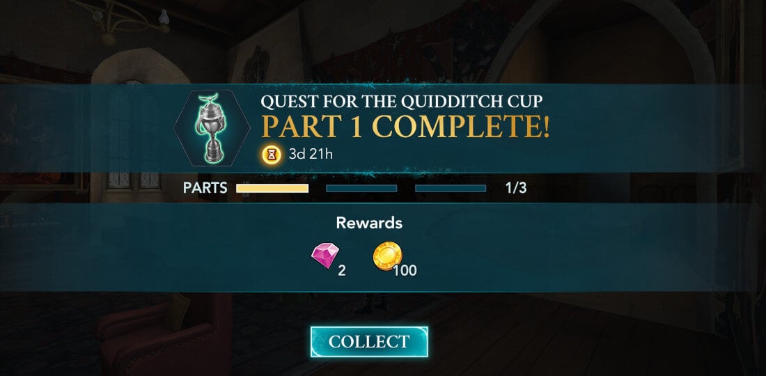 Quest For The Quidditch Cup Part 1 - Harry Potter Hogwarts Mystery