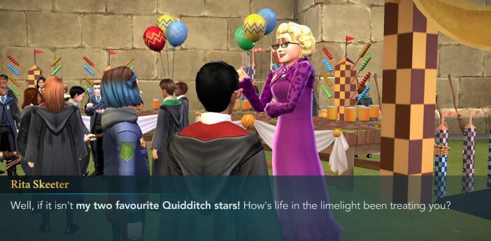 The Second Quidditch Cup Part 2-b - Harry Potter Hogwarts Mystery