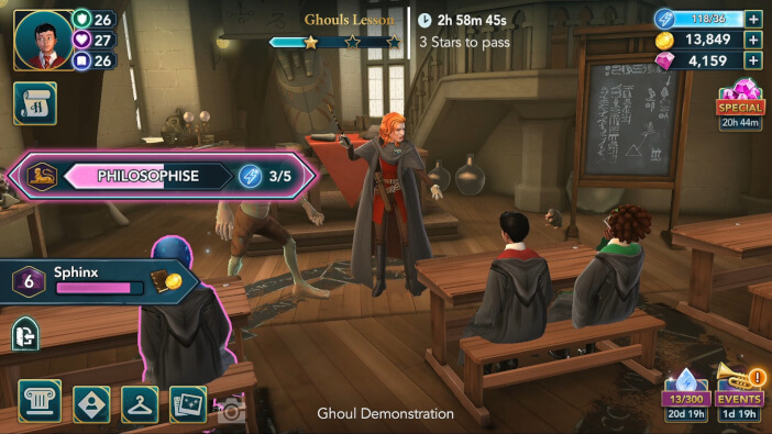 Harry Potter Hogwarts Mystery Walkthrough Year 5 Chapter 1