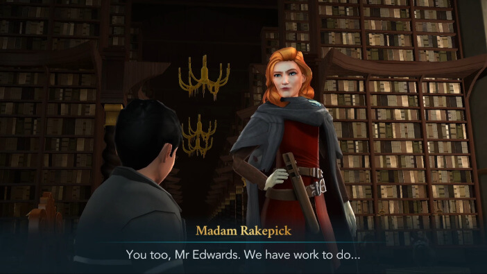 Harry Potter Hogwarts Mystery Walkthrough Year 5 Chapter 1