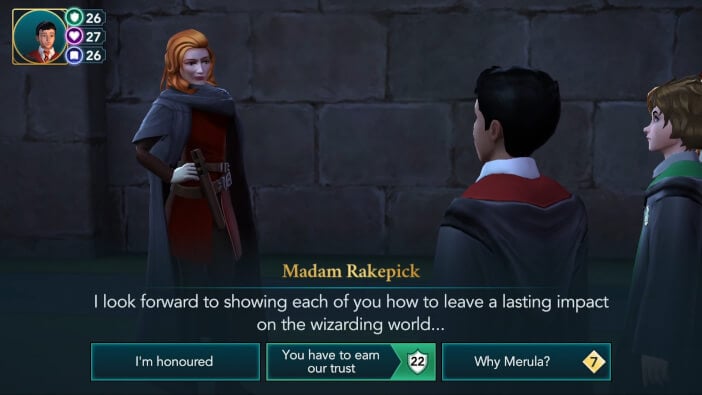 Harry Potter Hogwarts Mystery Walkthrough Year 5 Chapter 1