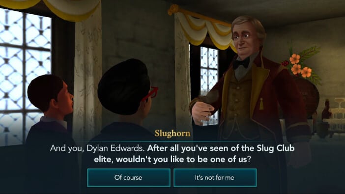 Welcome to the Slug Club Part 4 Walkthrough - Harry Potter Hogwarts Mystery